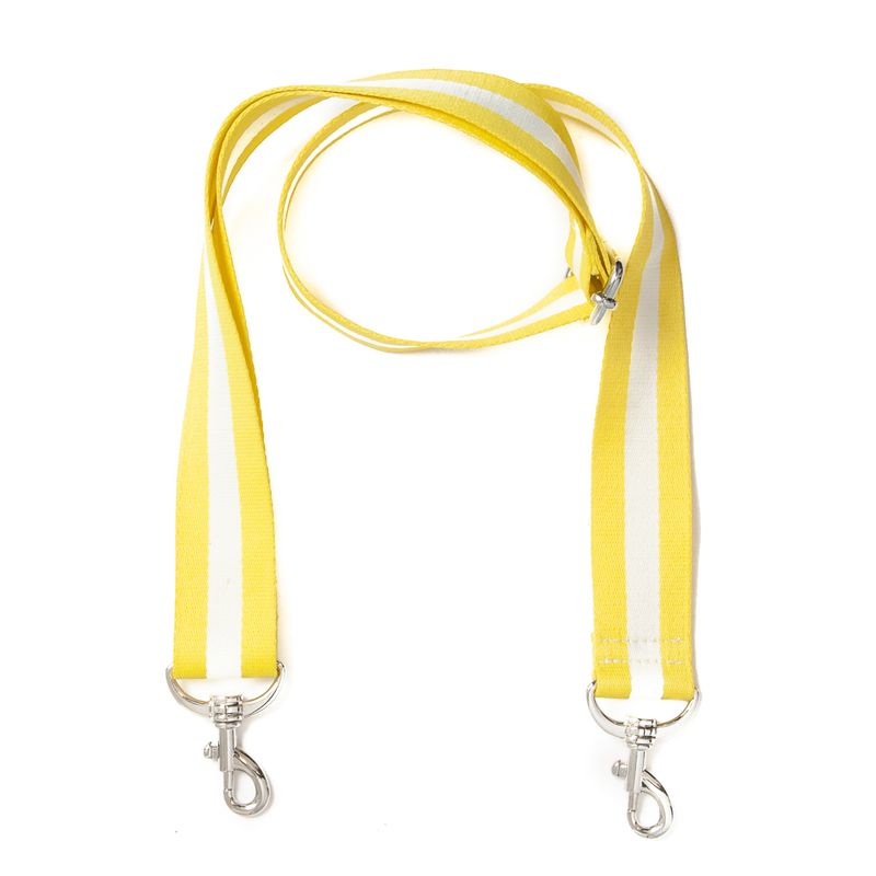Axelrem med ränder - gul