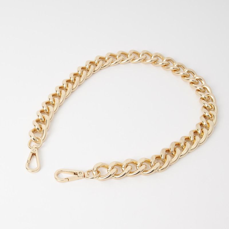 Kort kedja - guldfärgad