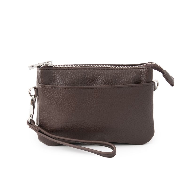 Anna clutch - brun