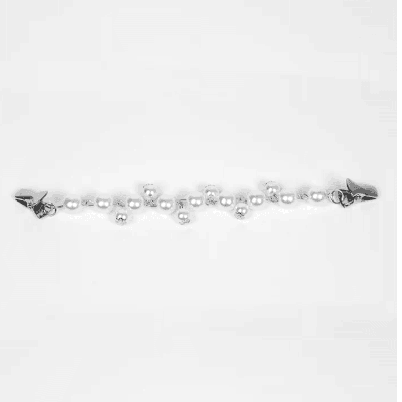 Scarf-länk med pärldetaljer - elegant accessoar till sjalar