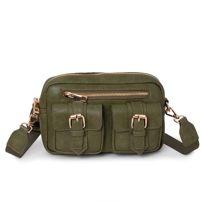 Huvudbild GITTE pocketbag - olivgrön väska i ...