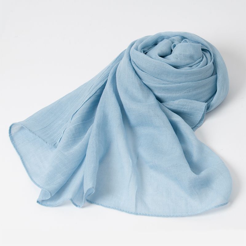 Skjerf i modal - lys blå