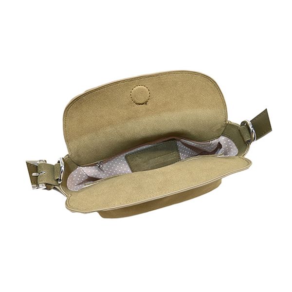 Huvudbild Henny liten bag olivgrön - trendig axelväska i ...