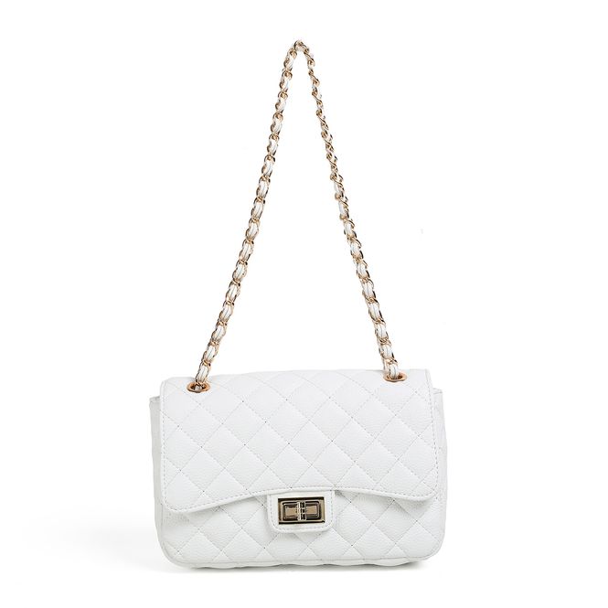 Hovedbilde DAISY stor clutch - hvit