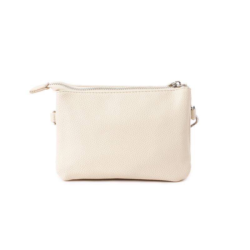Anna clutch - lys beige