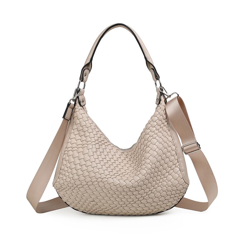 FIGARO flätad crossbag - beige