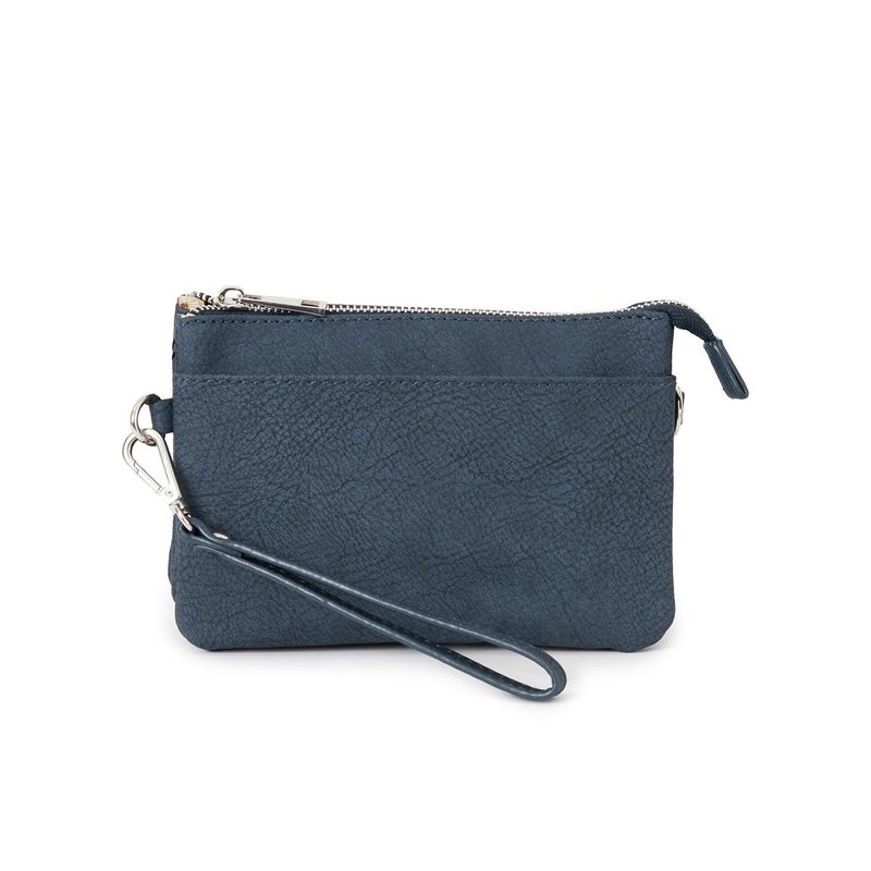 Anna clutch - mörk blå